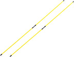 Alignment Stix, Golf Swing Trainer, Yellow, 48 Inches, (Set of 2)